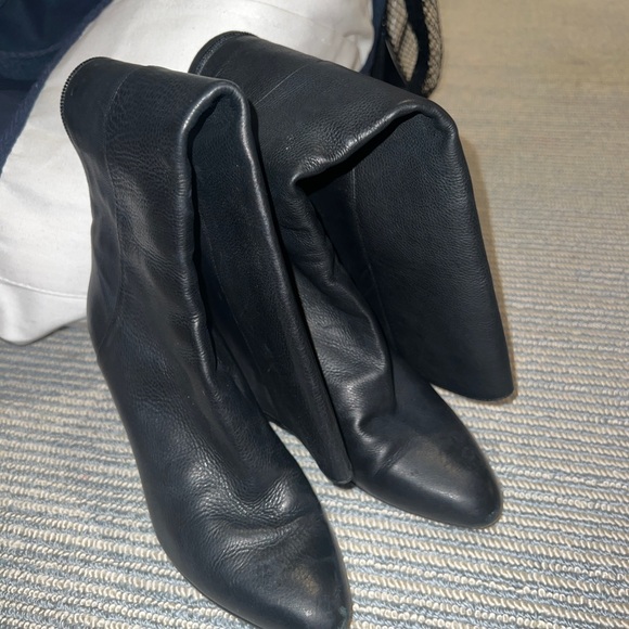 Mavis Suede Stiletto Tall Boots